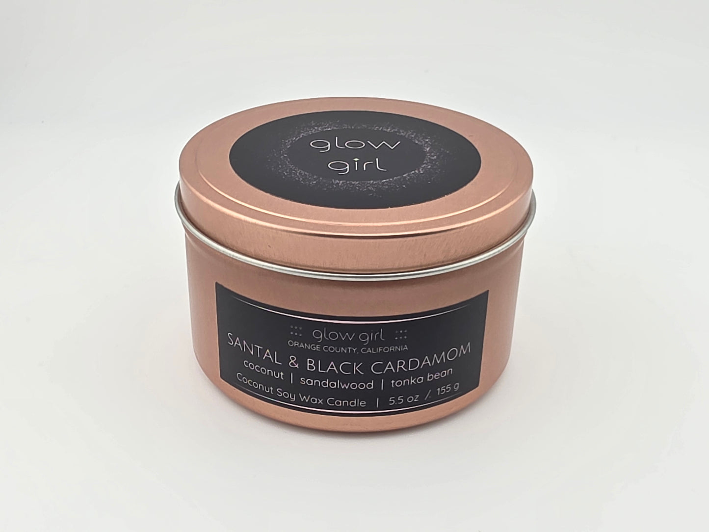 SANTAL & BLACK CARDAMOM (Rose-Gold Tin)