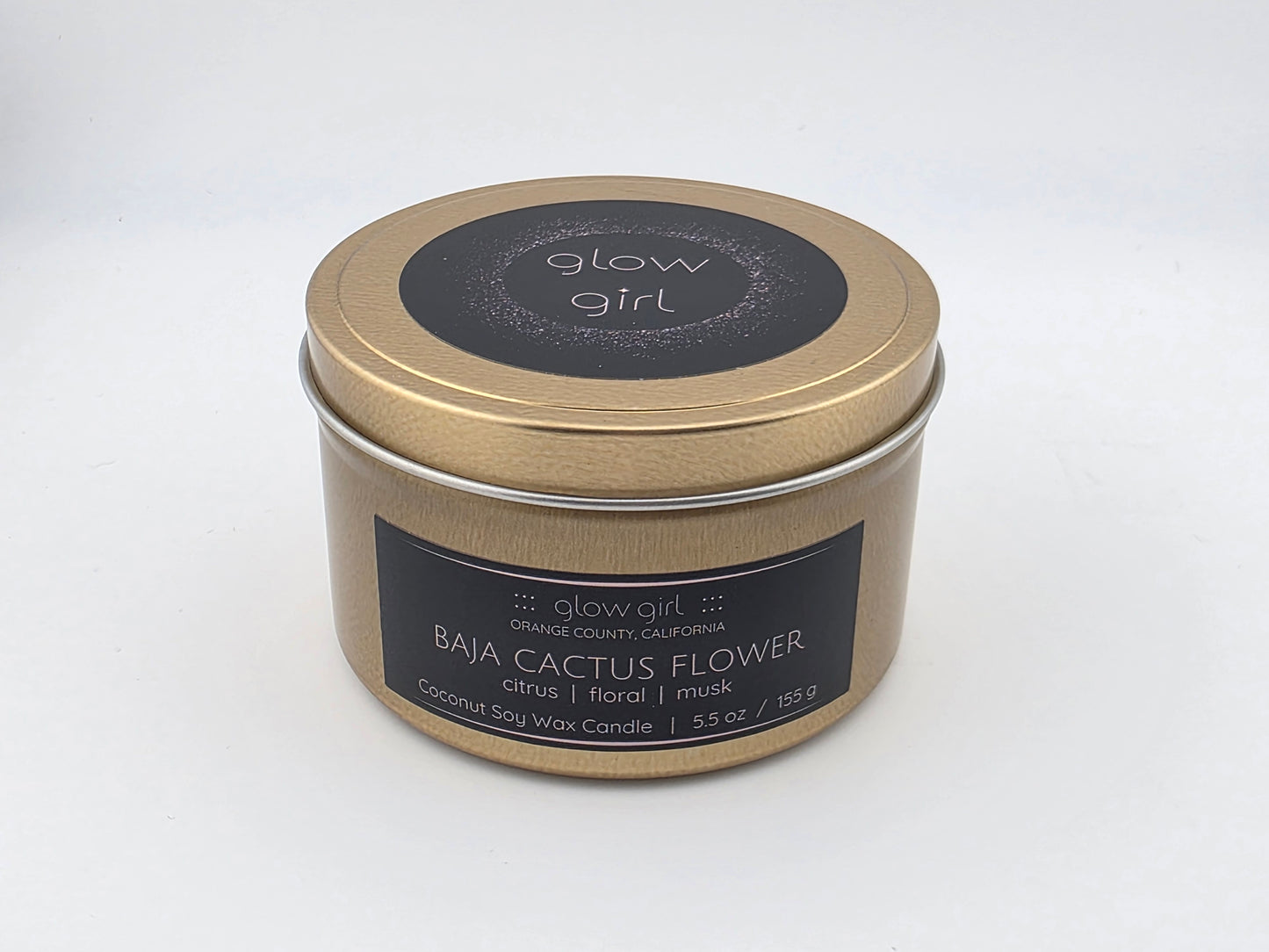 BAJA CACTUS FLOWER (Gold Tin)