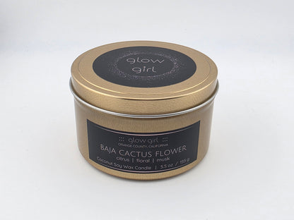 BAJA CACTUS FLOWER (Gold Tin)