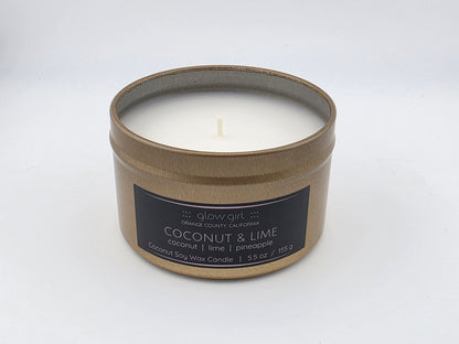 COCONUT & LIME (Gold Tin)