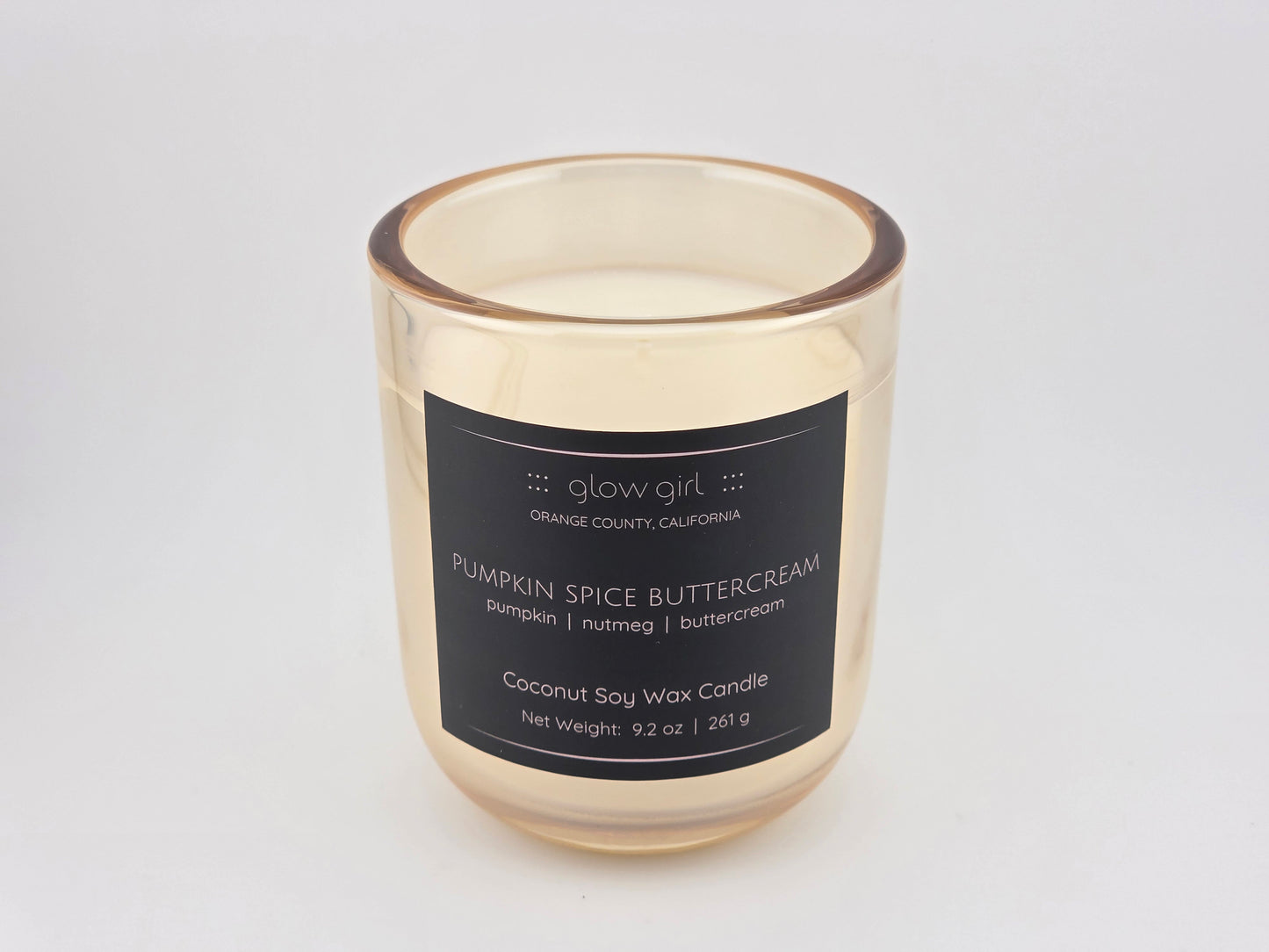 PUMPKIN  SPICE  BUTTERCREAM (Glass Jar)