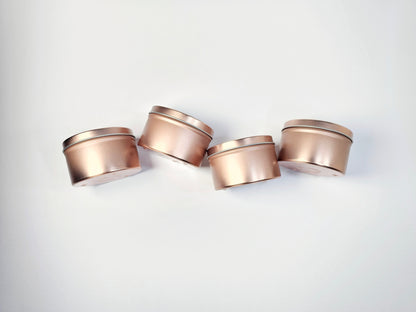 Rose-Gold Tin Candle (8oz)