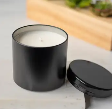 Black Tin Candle (12oz)