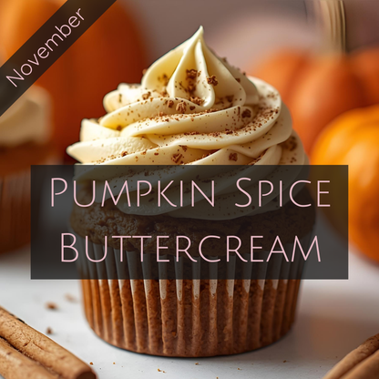 PUMPKIN  SPICE  BUTTERCREAM (Glass Jar)
