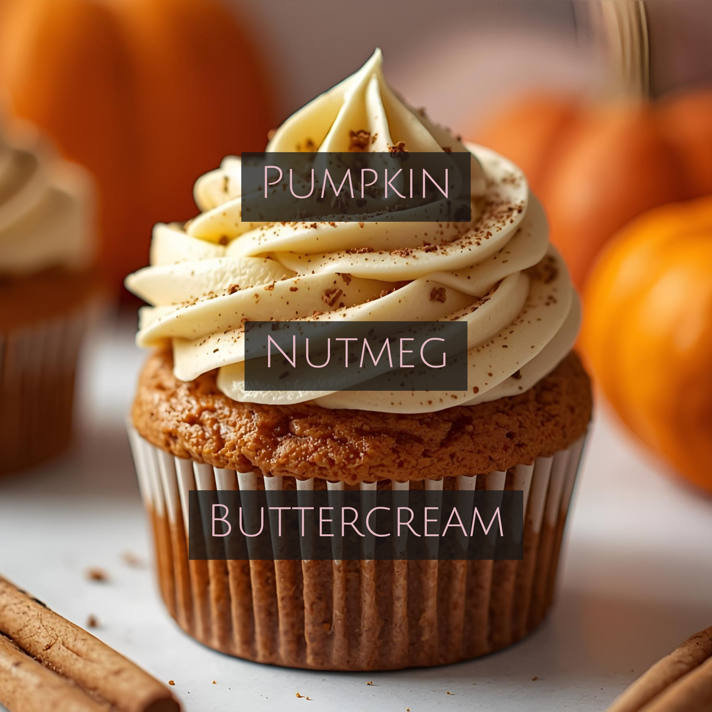PUMPKIN  SPICE  BUTTERCREAM (Glass Jar)