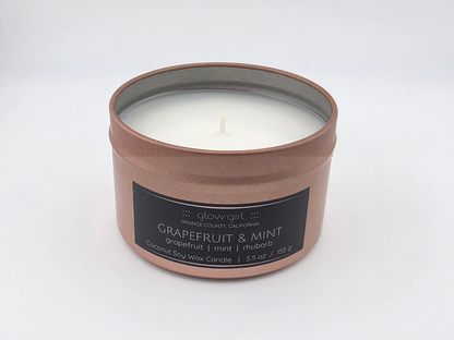 GRAPEFRUIT & MINT (Rose-Gold Tin)