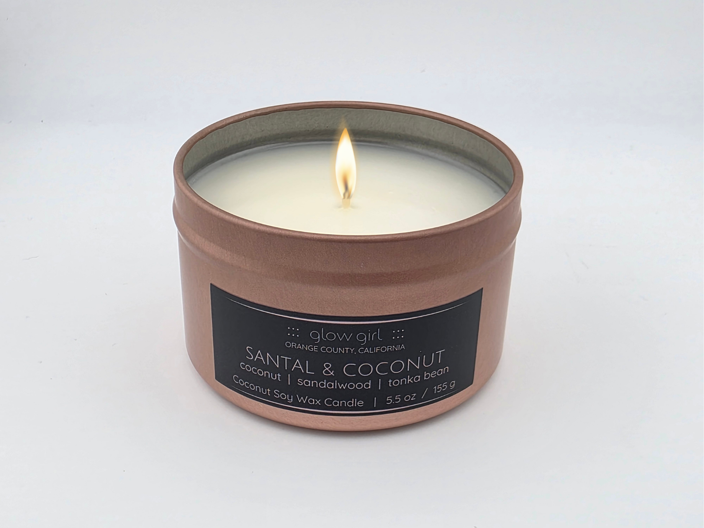 SANTAL & COCONUT (Rose-Gold Tin)