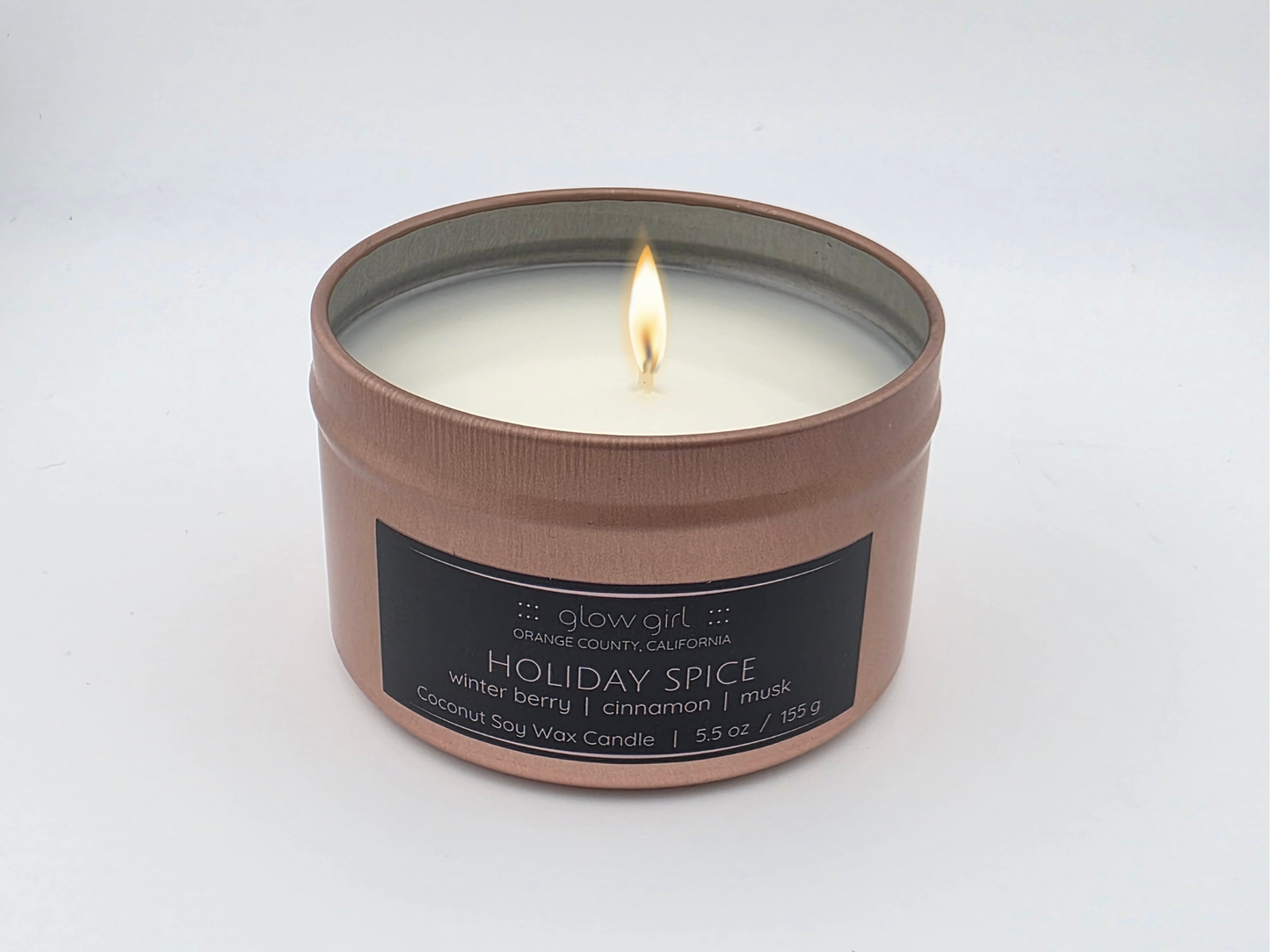 HOLIDAY SPICE (Rose-Gold Tin)