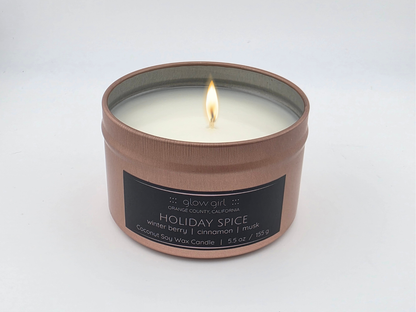 HOLIDAY SPICE (Rose-Gold Tin)