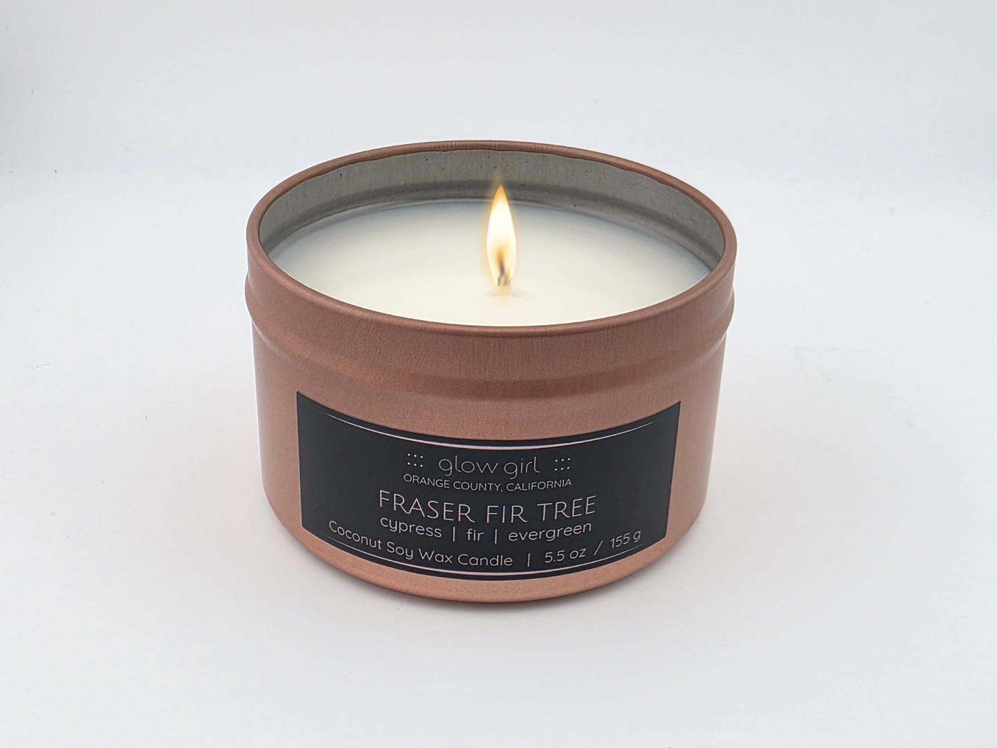 FRASER FIR TREE (Rose-Gold Tin)