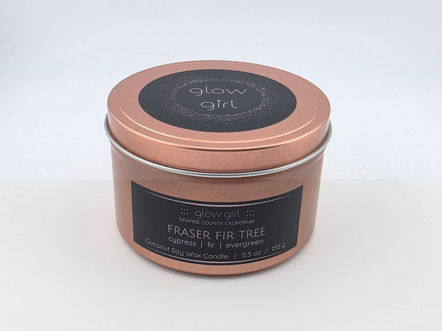 FRASER FIR TREE (Rose-Gold Tin)
