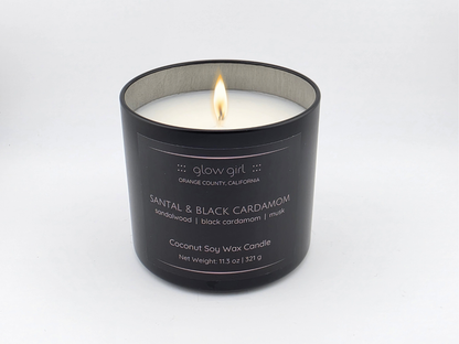 SANTAL & BLACK CARDAMOM (Black Tin)