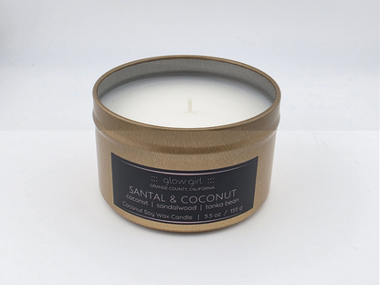 SANTAL & COCONUT (Gold Tin)