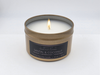 SANTAL & COCONUT (Gold Tin)
