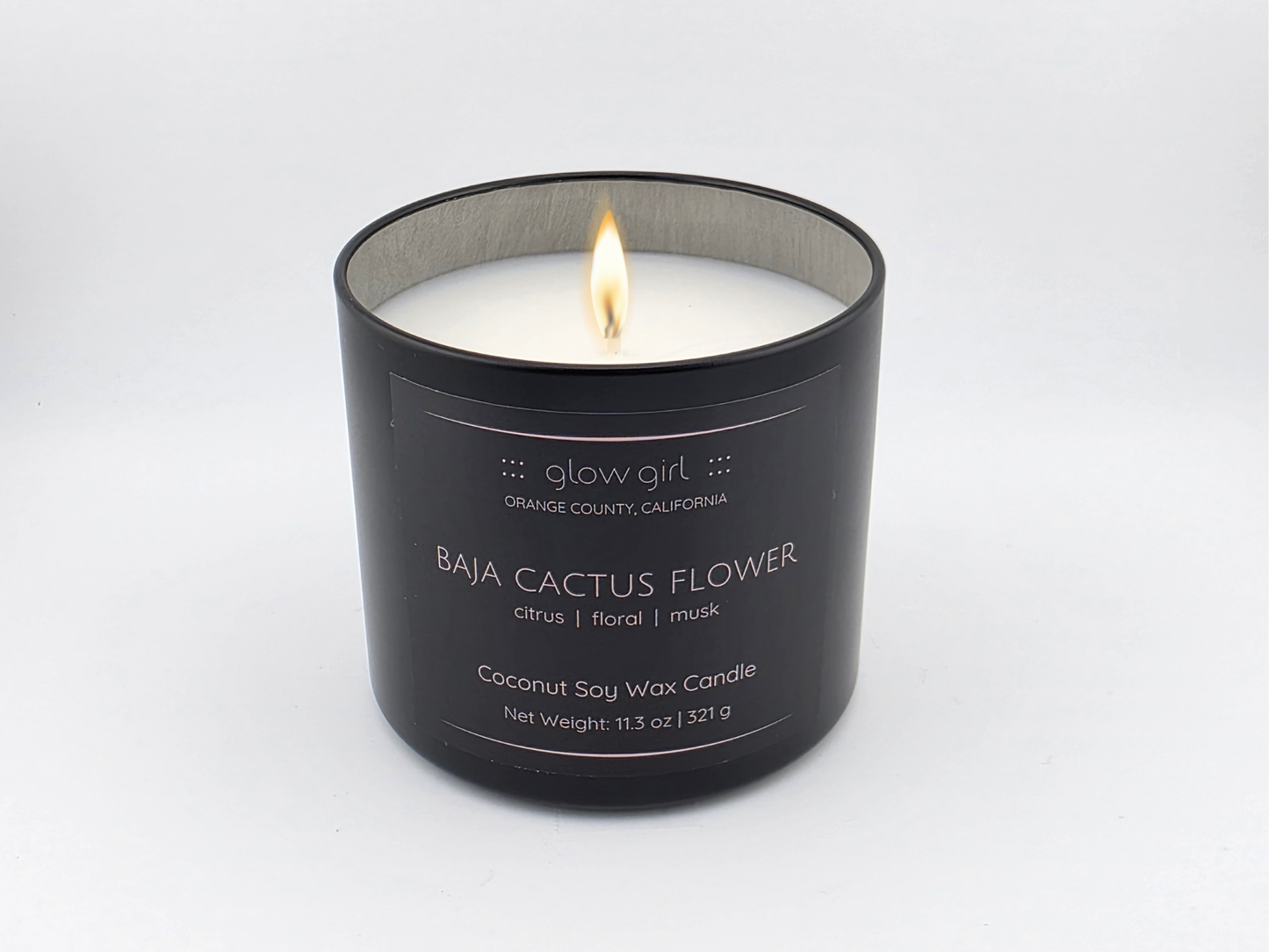 BAJA CACTUS FLOWER (Black Tin)