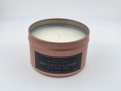 BAJA CACTUS FLOWER (Rose-Gold Tin)