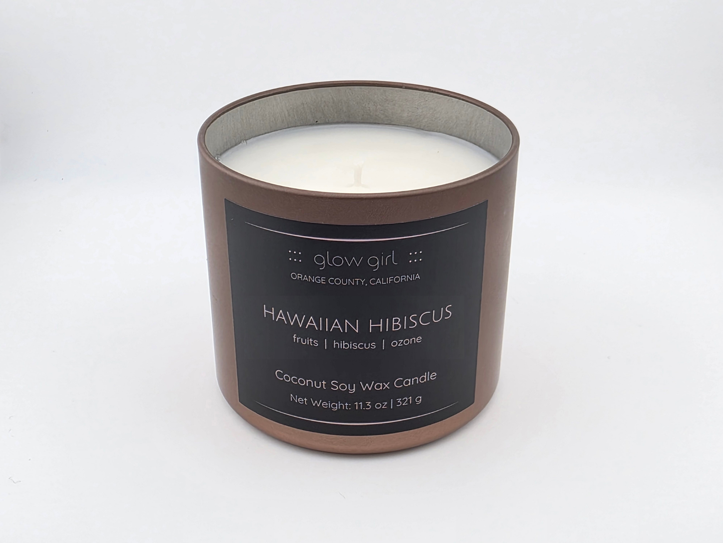 HAWAIIAN HIBISCUS (Bronze Tin)