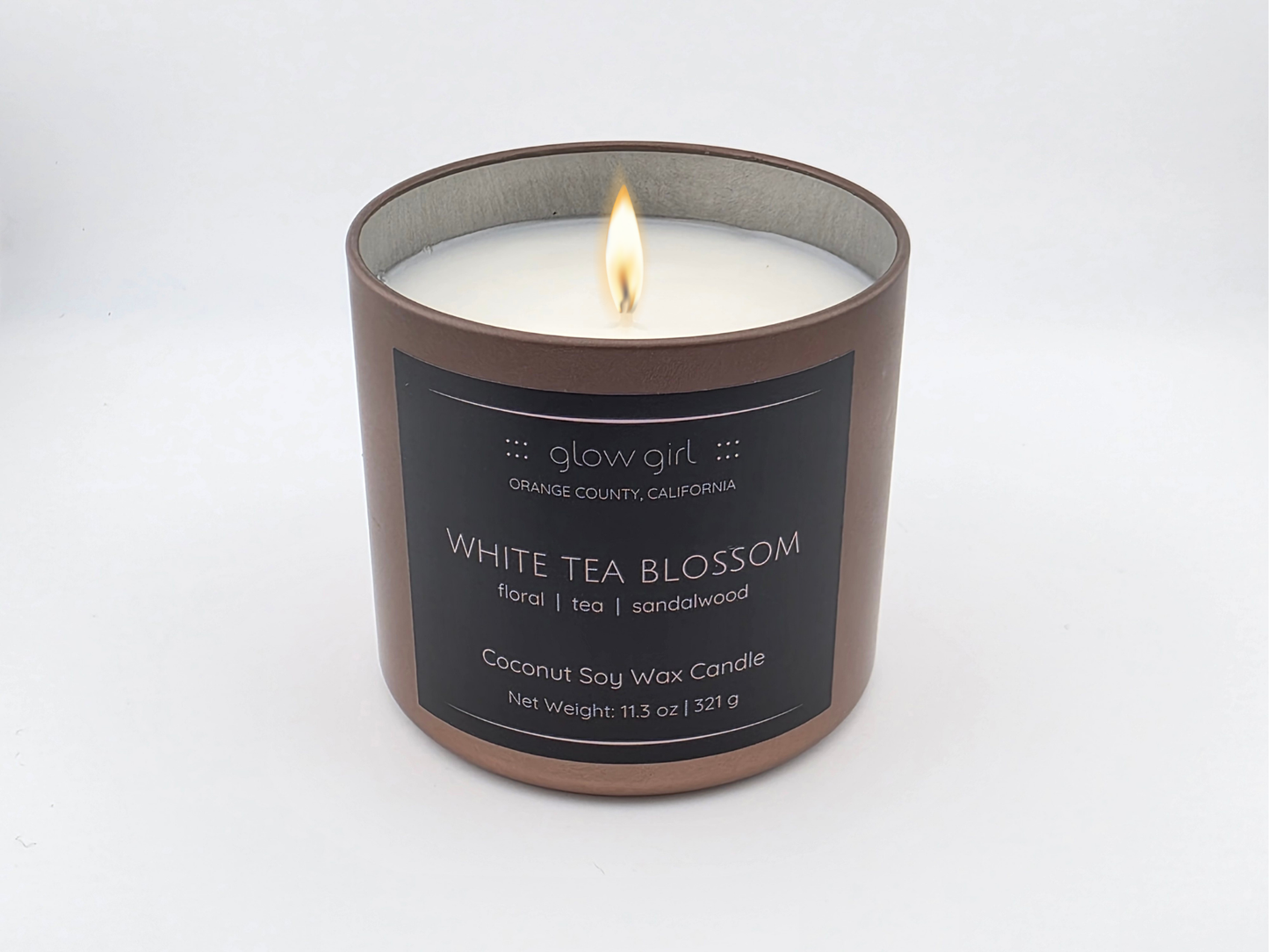 WHITE TEA BLOSSOM (Bronze Tin)