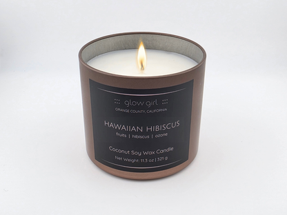 HAWAIIAN HIBISCUS (Bronze Tin)