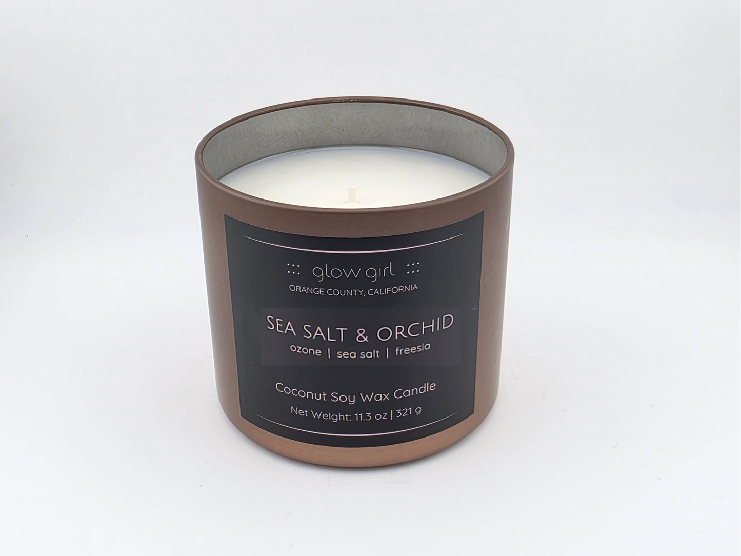 SEA SALT & ORCHID (Bronze Tin)