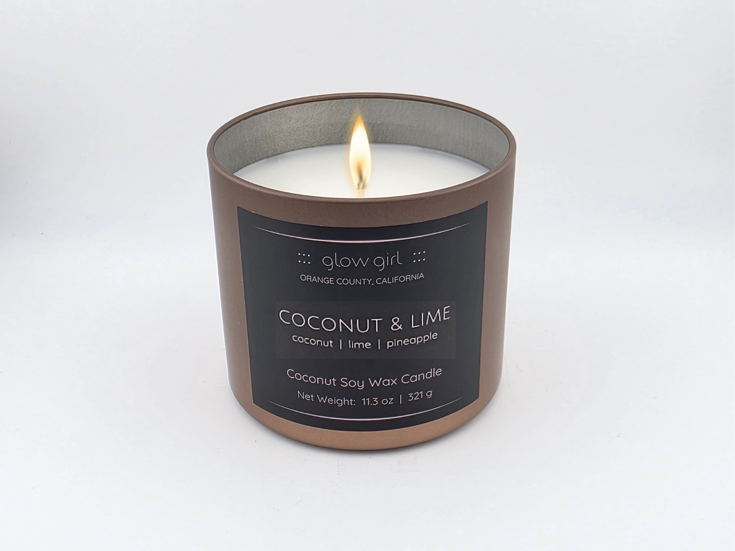 COCONUT & LIME (Bronze Tin)