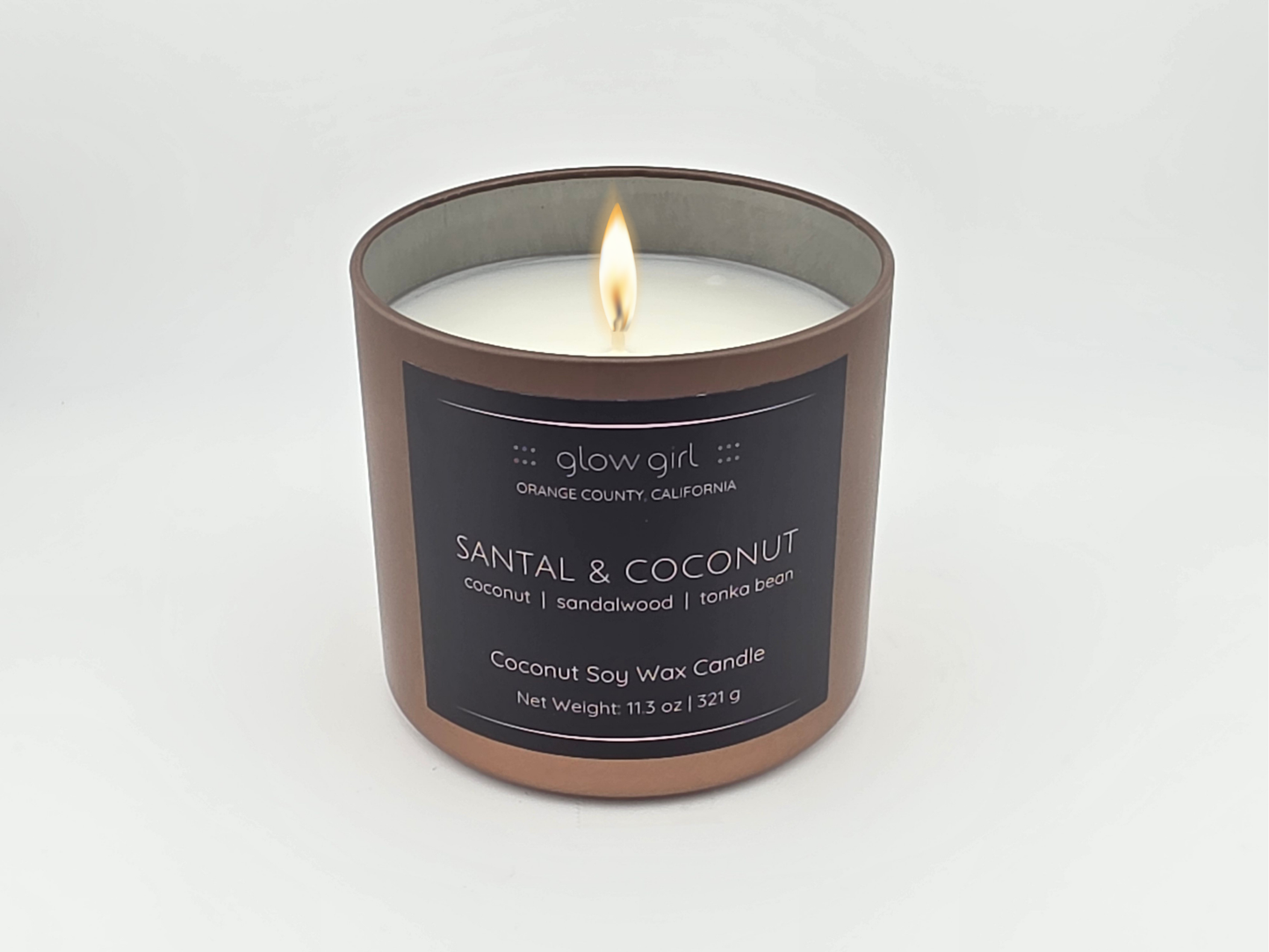 SANTAL & COCONUT (Bronze Tin)