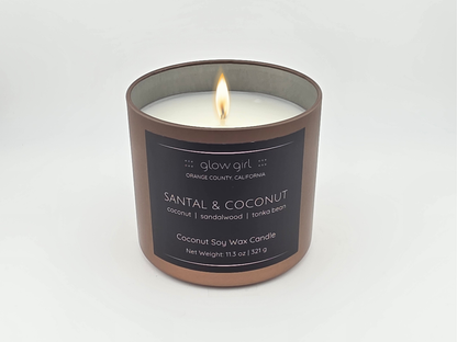 SANTAL & COCONUT (Bronze Tin)