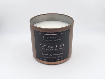COCONUT & LIME (Bronze Tin)