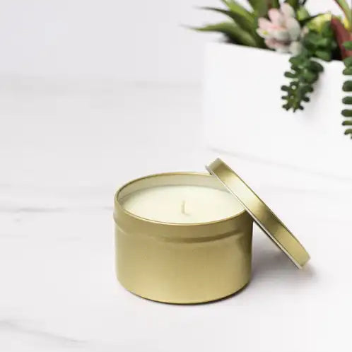 Gold Tin Candle (8oz)